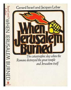 portada When Jerusalem Burned (en Inglés)