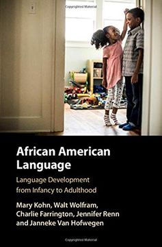 portada African American Language: Language Development From Infancy to Adulthood (en Inglés)