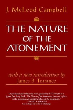 portada the nature of the atonement