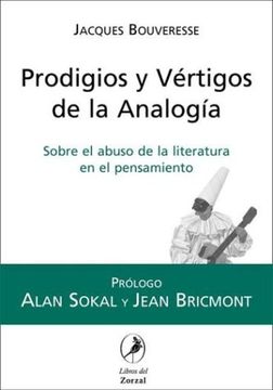 portada Prodigios y vertigos de la analogia/ Prodigies and dizziness of the analogy (Spanish Edition)
