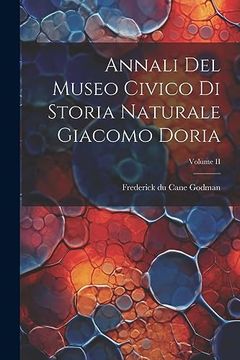 portada Annali del Museo Civico di Storia Naturale Giacomo Doria; Volume ii (in Catalá)