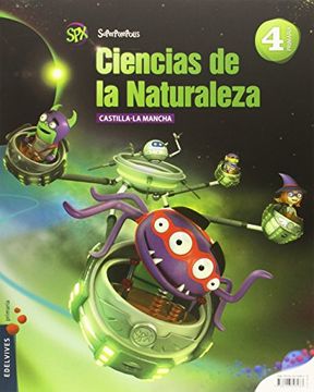 portada Ciencias de la Naturaleza 4º Primaria (Castilla-La Mancha) (Superpixépolis)
