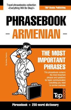 portada English-Armenian phrasebook and 250-word mini dictionary (in English)