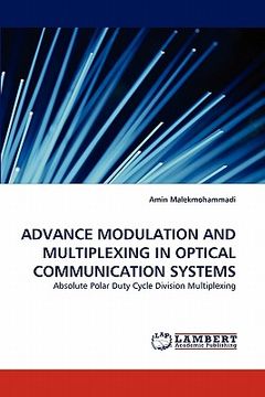 portada advance modulation and multiplexing in optical communication systems (en Inglés)