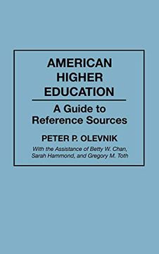 portada American Higher Education: A Guide to Reference Sources (en Inglés)