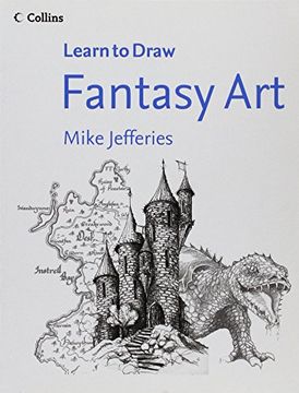 portada Collins Learn to Draw Fantasy art (en Inglés)