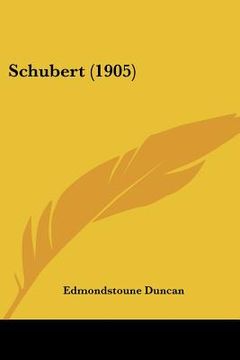 portada schubert (1905) (en Inglés)