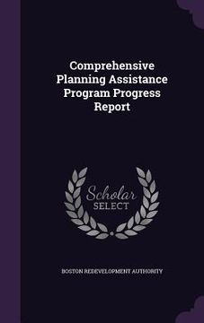 portada Comprehensive Planning Assistance Program Progress Report (in English)