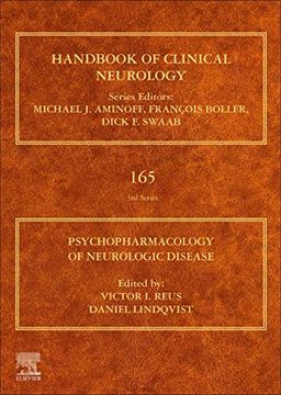 portada Psychopharmacology of Neurologic Disease: Handbook of Clinical Neurology Series (Volume 165) (Handbook of Clinical Neurology, Volume 165) (in English)