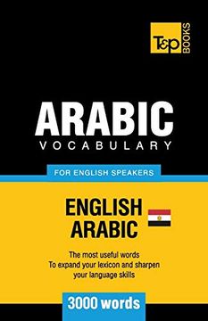 portada Egyptian Arabic Vocabulary for English Speakers - 3000 Words (American English Collection)