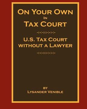 portada on your own in tax court (en Inglés)