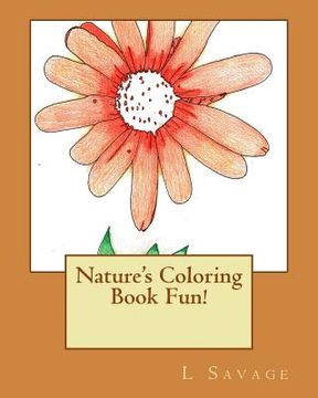 portada Nature's Coloring Book Fun! (en Inglés)