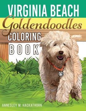 portada Virginia Beach Goldendoodles Coloring Book (in English)