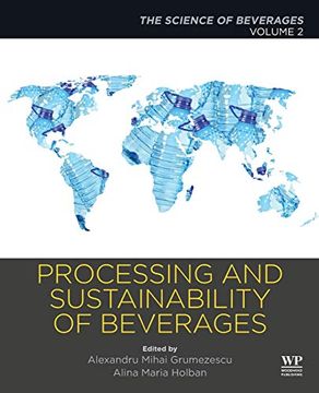 portada Processing and Sustainability of Beverages: Volume 2: The Science of Beverages (en Inglés)