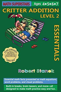portada Math Superstars Addition Level 2, Library Hardcover Edition: Essential Math Facts for Ages 5 - 8 (2) (in English)