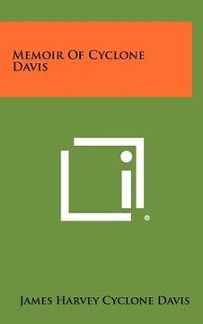 portada memoir of cyclone davis (in English)