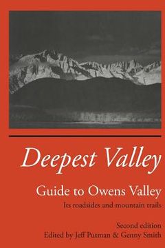 portada Deepest Valley: Guide to Owens Valley (en Inglés)