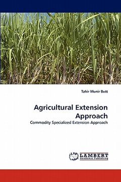 portada agricultural extension approach (en Inglés)