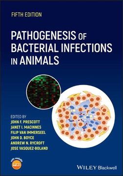 portada Pathogenesis of Bacterial Infections in Animals (en Inglés)