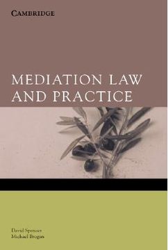 portada mediation law and practice (en Inglés)