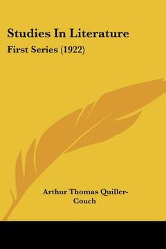 portada studies in literature: first series (1922) (en Inglés)