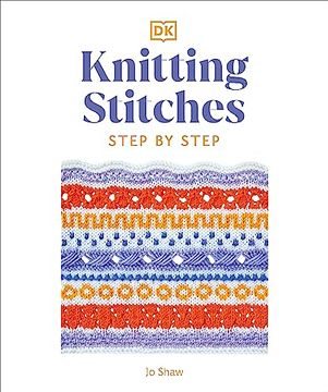 portada Knitting Stitches Step-By-Step: More Than 150 Essential Stitches to Knit, Purl, and Perfect (en Inglés)