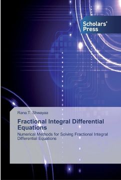 portada Fractional Integral Differential Equations (en Inglés)