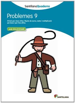 portada Santillana Quaderns Problemes 9 - 9788468014043 (in Catalá)