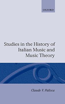 portada Studies in the History of Italian Music and Music Theory (en Inglés)