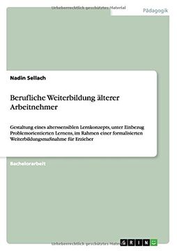 portada Berufliche Weiterbildung älterer Arbeitnehmer (German Edition)