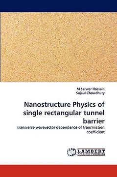 portada nanostructure physics of single rectangular tunnel barrier (en Inglés)