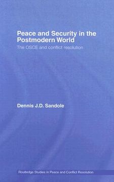 portada peace and security in the postmodern world: the osce and conflict resolution