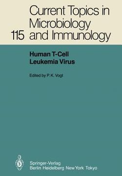 portada human t-cell leukemia virus (en Inglés)
