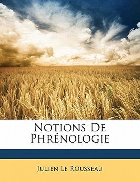 portada Notions De Phrénologie (in French)