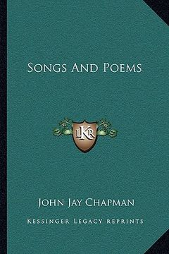 portada songs and poems (in English)