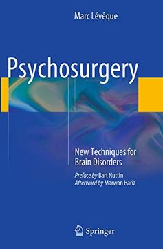 portada Psychosurgery: New Techniques for Brain Disorders (en Inglés)