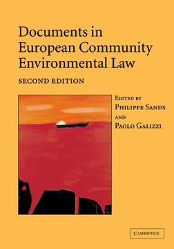 portada Documents in European Community Environmental law (en Inglés)