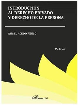 portada Introduccion al Derecho Privado y Derecho de la Persona (2ª Ed. 2018)
