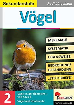 portada Vögel - Merkmale, Lebensraum, Systematik: Übersichtliche Kopiervorlagen für die Sekundarstufe (en Alemán)