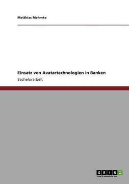 portada Einsatz von Avatartechnologien in Banken (German Edition)