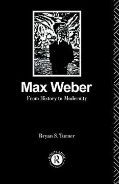 portada max weber: from history to modernity (in English)