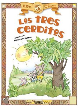 portada Los Tres Cerditos (Leo 5 Minutos Antes de Dormir) (in Spanish)