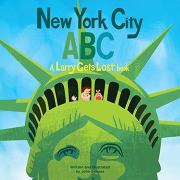 portada New York City Abc: A Larry Gets Lost Book (en Inglés)