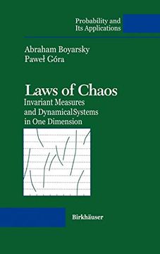 portada Laws of Chaos: Invariant Measures and Dynamical Systems in one Dimension (Probability and its Applications) 