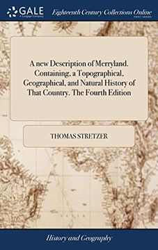 portada A new Description of Merryland. Containing, a Topographical, Geographical, and Natural History of That Country. The Fourth Edition (en Inglés)