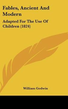 portada fables, ancient and modern: adapted for the use of children (1824) (in English)