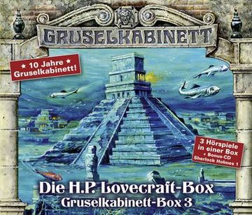 portada Gruselkabinett - box 3: Pickmans Modell, der Tempel, das Ding auf der Schwelle. Drei H. Pi Lovecraft-Hörspiele + Bonus-Cd. (in German)