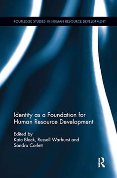 portada Identity as a Foundation for Human Resource Development (Routledge Studies in Human Resource Development) (in English)