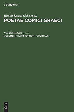 portada Poetae Comici Graeci, Volume iv (en Inglés)