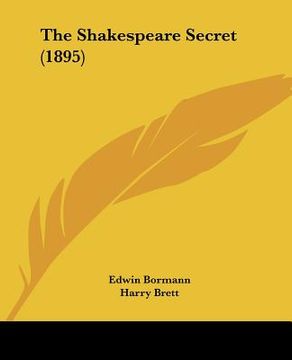 portada the shakespeare secret (1895)